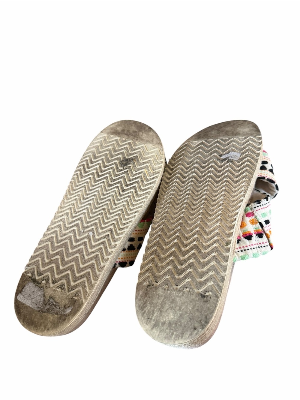 TOMS Multicolor Stitched Slide Sandals - Picture 6 of 6